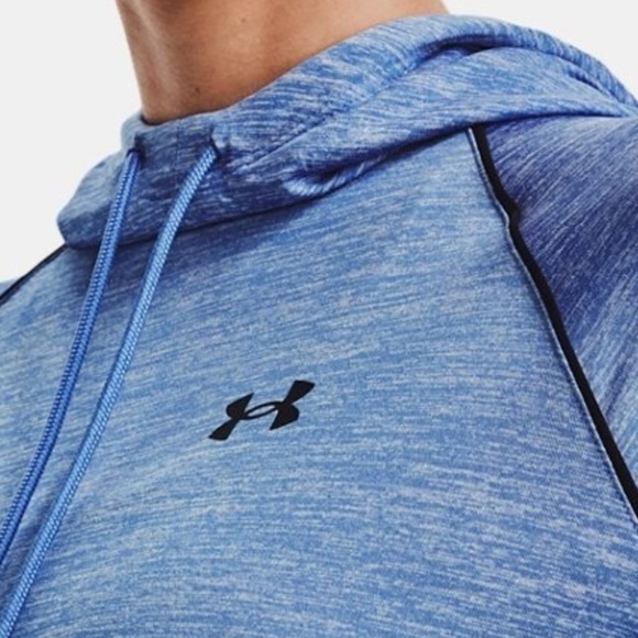 Under Armour UA Velocity Word Mark Blue Hoodie Size XS - Picture 3 of 12